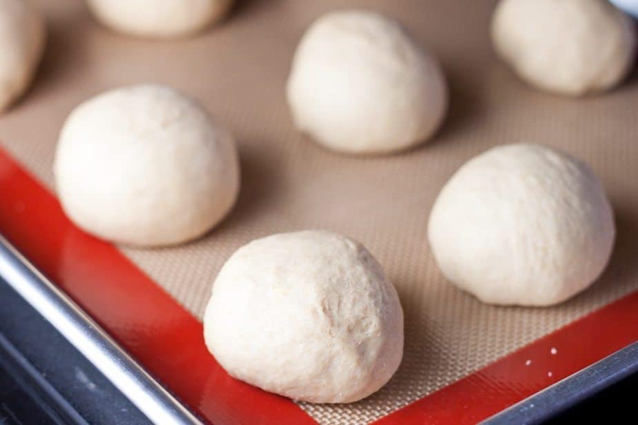 These Healthier Pretzel Rolls are soft, chewy, and delicious - perfect for dipping into soup or filling with your favorite sandwich fixings. 