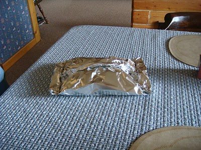 Grind meat with white onion, potatoes, and carrot in a sealed foil.