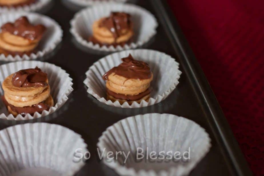 Nutter Butter Nutella Brownie Bites : So Very Blessed