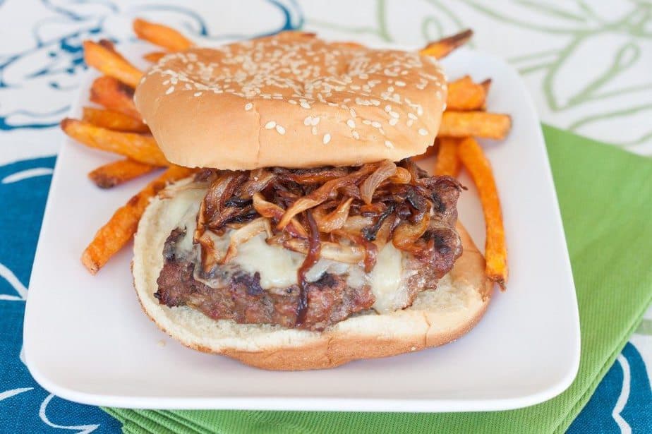 French Onion Cheeseburgers : So Very Blessed