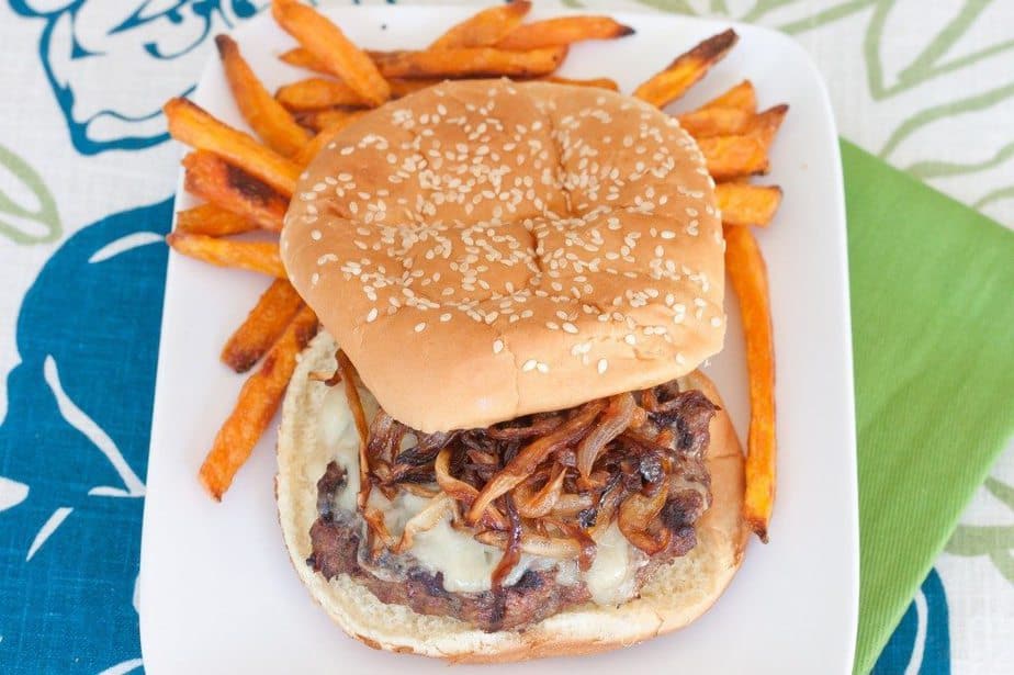 French Onion Cheeseburgers : So Very Blessed