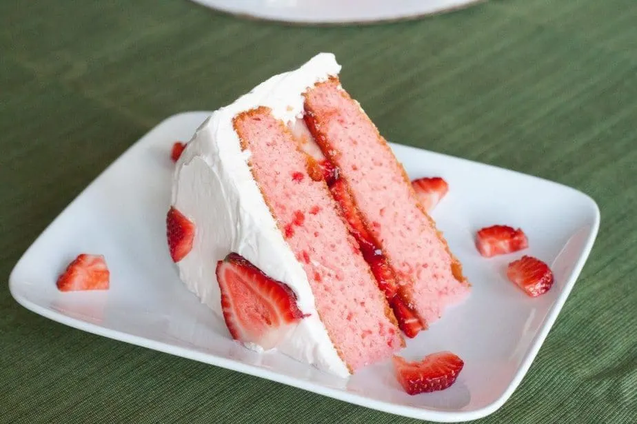 Strawberry Cake Recipe : So Very Blessed