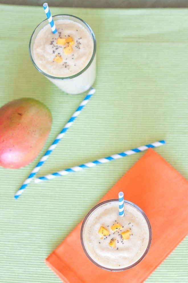 Mango Chia Smoothie Recipe : So Very Blessed