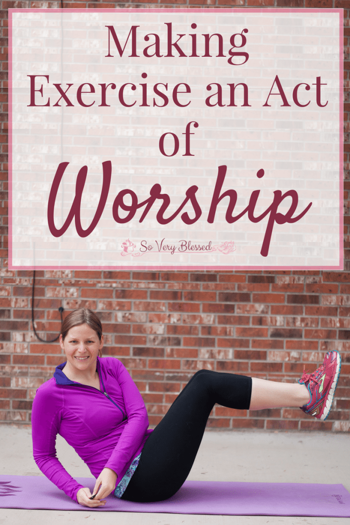 Religious Exercise Making Exercise An Act of Worship
