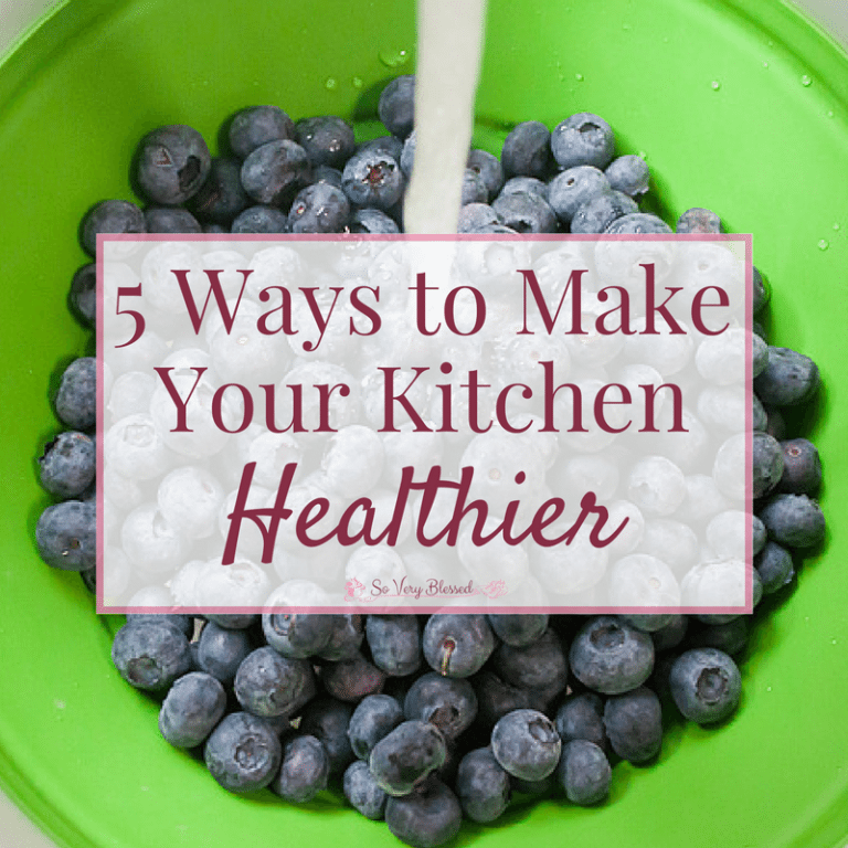 Use these 5 ways to make your kitchen healthier to create an environment that will set you up for success in living a healthy lifestyle.
