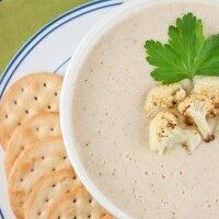 Roasted Cauliflower Soup