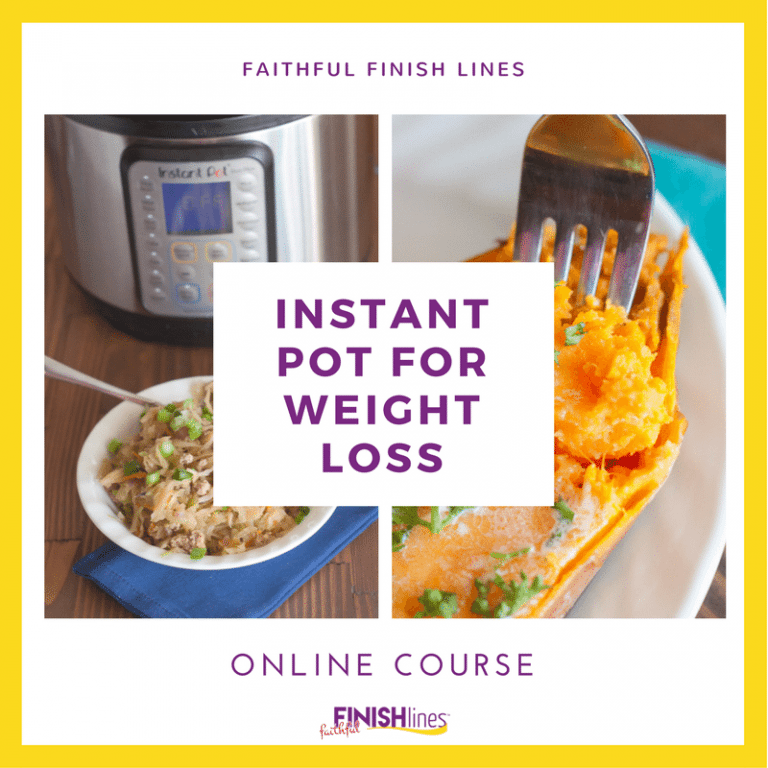 The Instant Pot for Weight Loss course includes meal plans, grocery lists, tutorials, tricks, and healthy recipes for an all-in-one solution for using your Instant Pot to lose weight. 