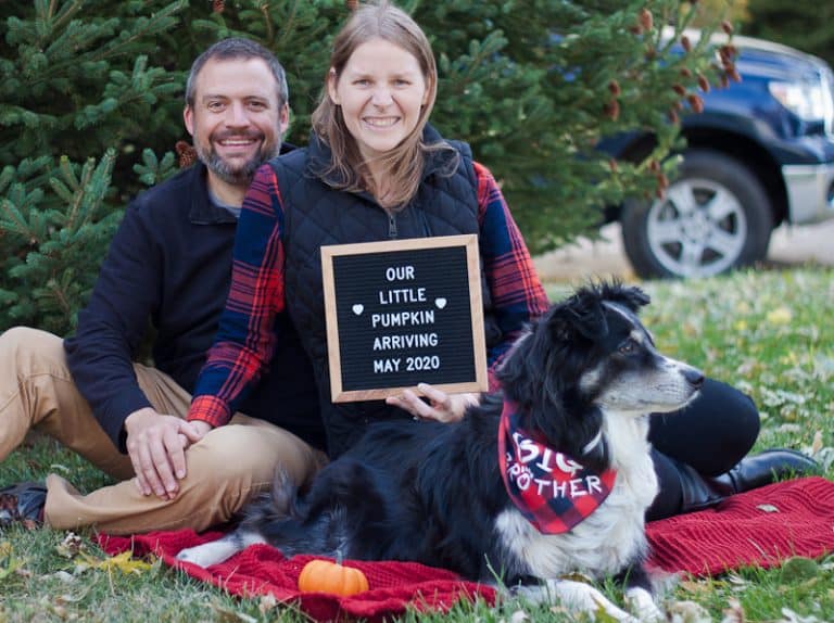 We’re Pregnant! {Our Pregnancy Announcement For Our First Baby}