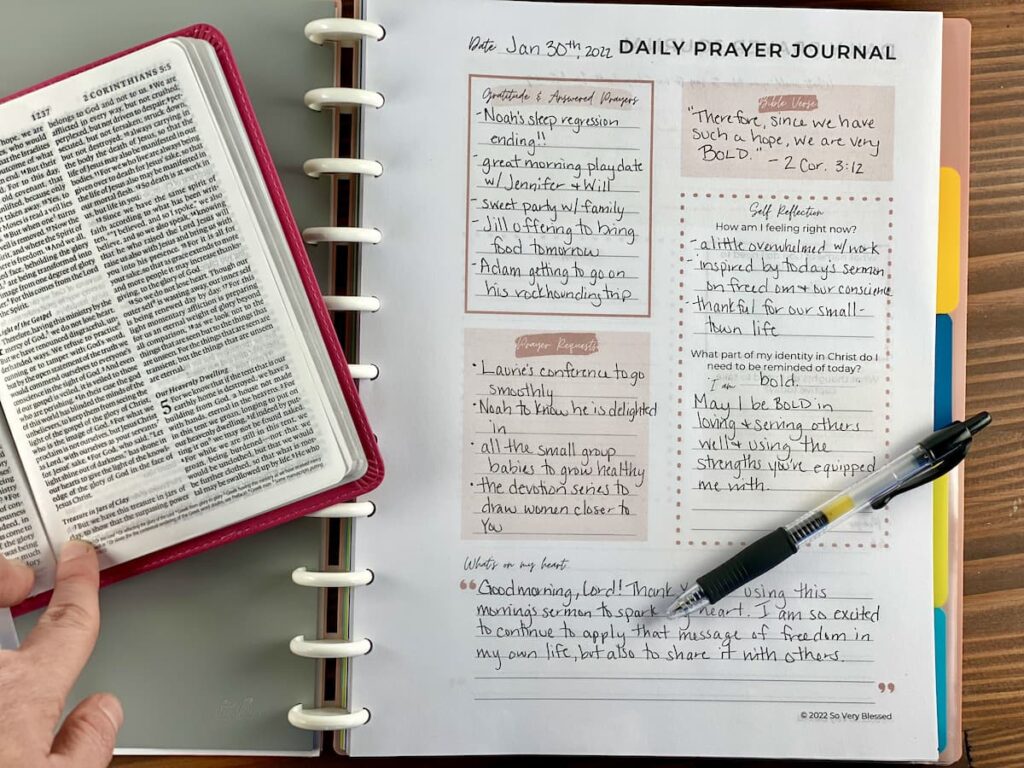 Prayer Journal For 