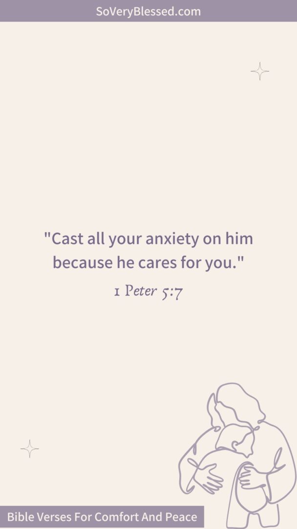 35 Bible Verses For Comfort And Peace