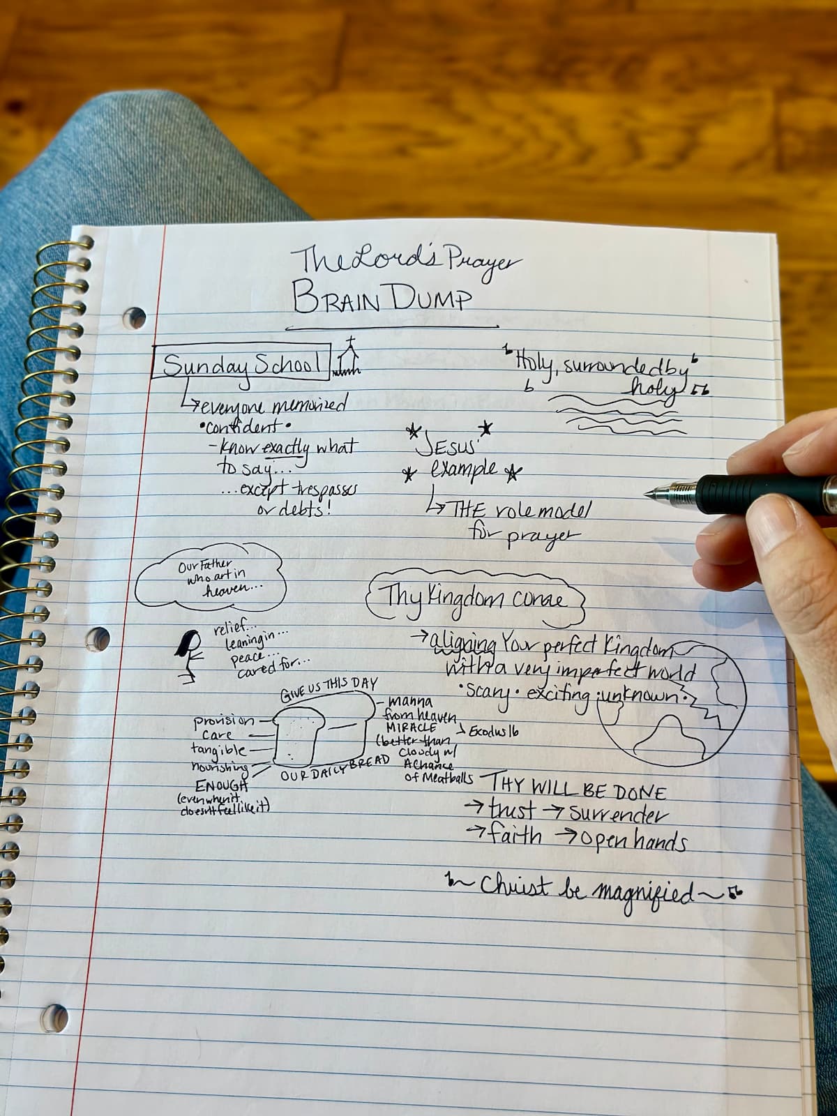How To Do A Brain Dump: Decluttering Your Mind To Hear From God More Clearly